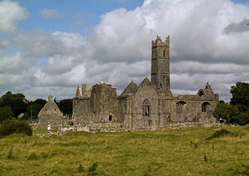 Mid Clare Way, Quin Castle
